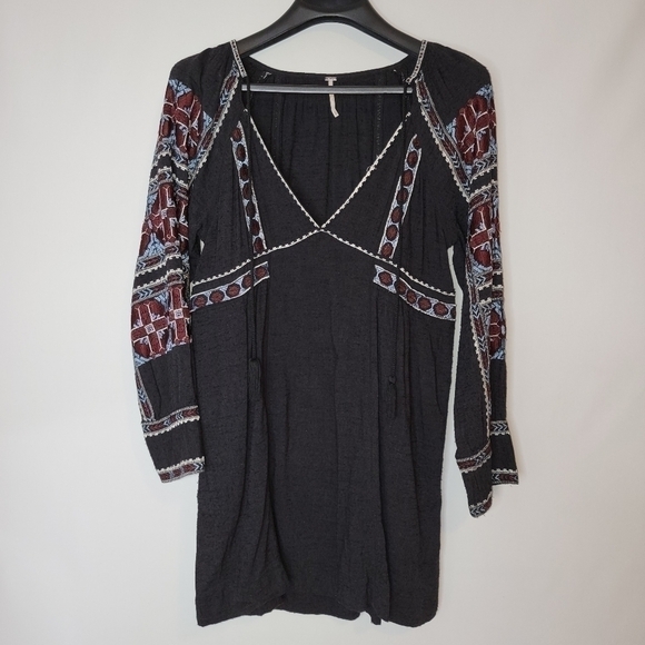 Free People All My Life Smocked Mini Dress - Picture 5 of 14